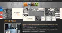 Desktop Screenshot of materiaux-pmmo.com